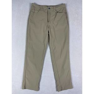 WA VRST Mens‎ 32x30 Pants Brown Mid Rise Tapered Leg Regular Fit
